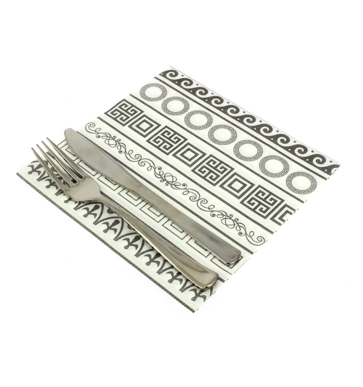 Servilleta Airlaid "Greca" 40x40cm (50 Uds) Servilleta Airlaid "Greca" 40x40cm (50 Uds)
