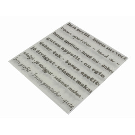 Servilleta Airlaid "Buen Provecho" 40x40cm (50 Uds)