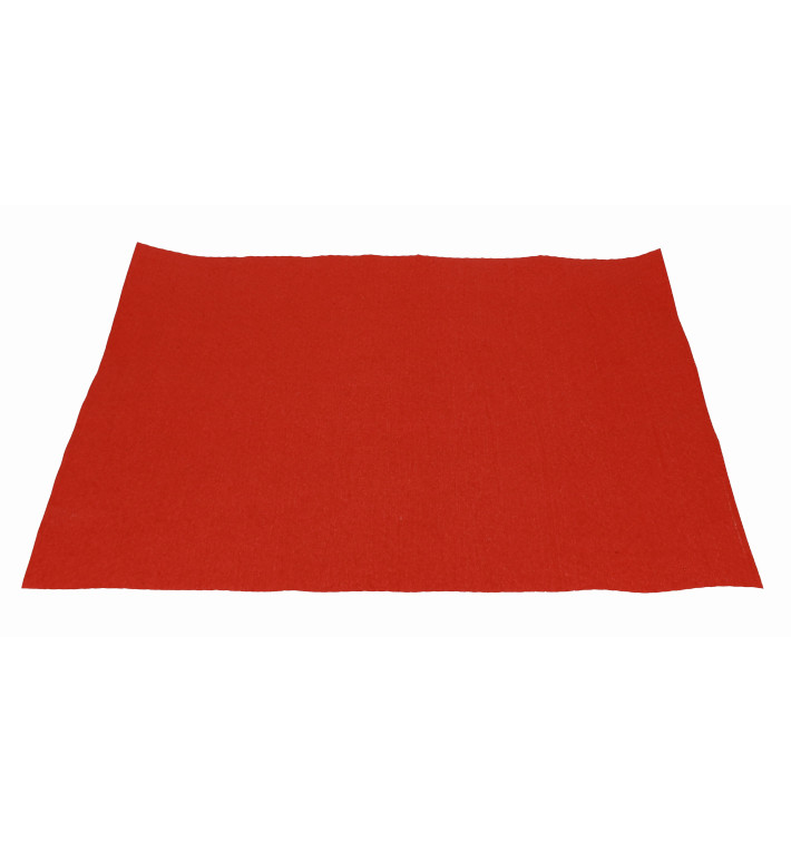 Mantel Individual de papel 30x40cm Rojo 40g (1.000 Uds)