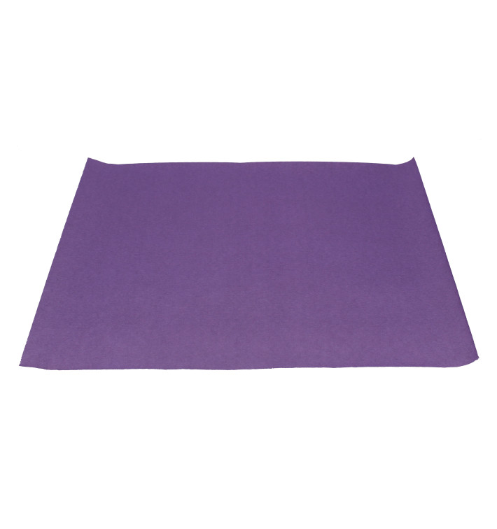 Mantel Individual de papel 30x40cm Lila 40g (1.000 Uds) Mantel Individual de papel 30x40cm Lila 40g (1.000 Uds)
