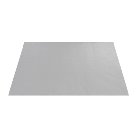 Mantel Individual de Papel 30x40cm Plata 50g (500 Uds)