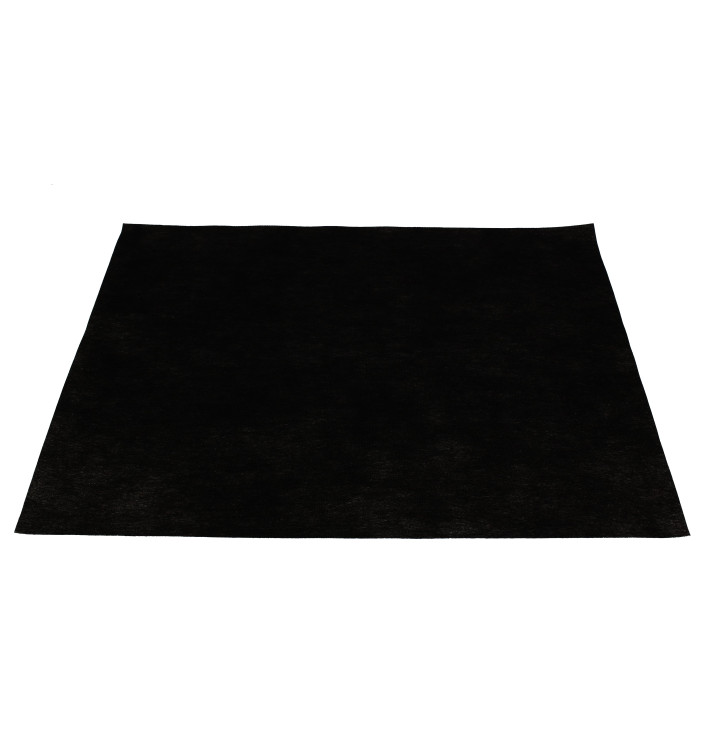 Mantel Individual Novotex Negro 30x40cm 50g (500 Uds) Mantel Individual Novotex Negro 30x40cm 50g (500 Uds)