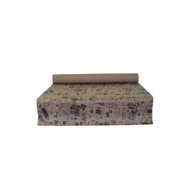 Mantel Papel Rollo Kraft "Prensa" 1,2x100m 37g (1 Ud)