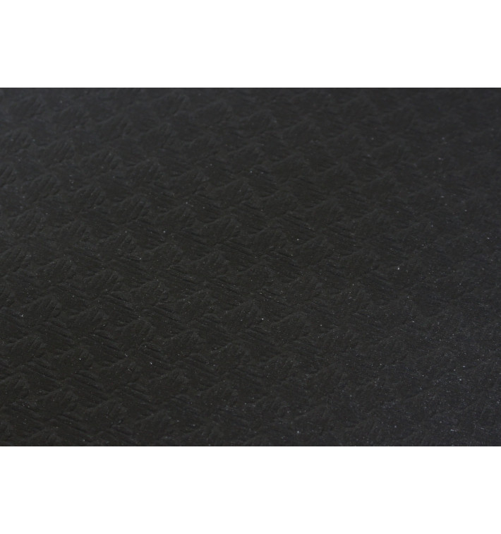 Mantel de Papel Cortado 1x1 metro Negro 40g (400 Uds) Mantel de Papel Cortado 1x1 metro Negro 40g (400 Uds)
