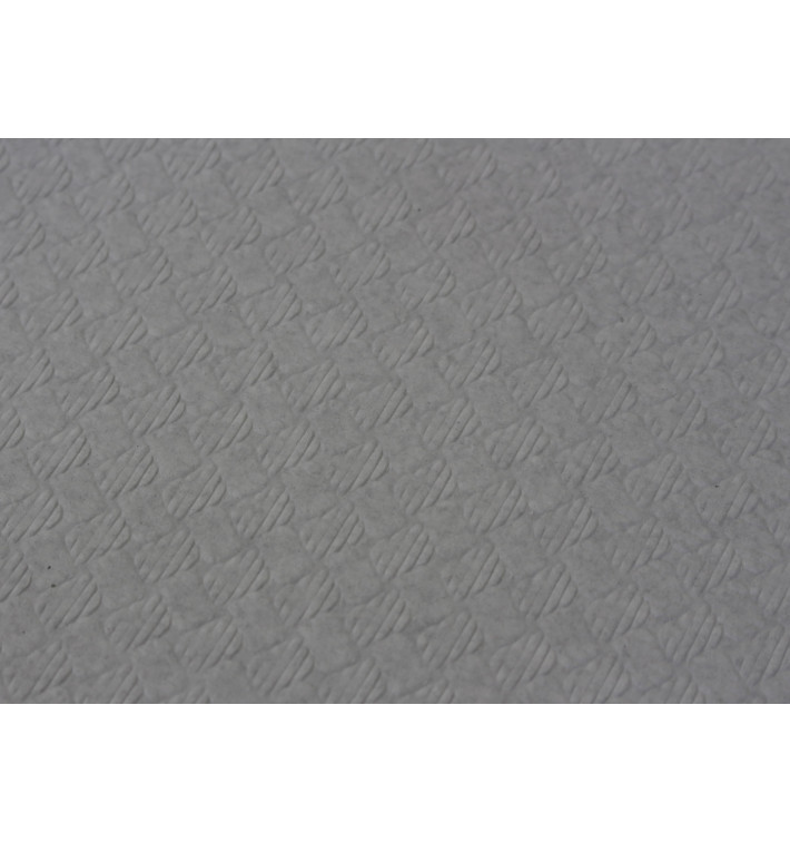 Mantel de Papel Cortado 1x1 Metro Gris 40g (400 Uds) Mantel de Papel Cortado 1x1 Metro Gris 40g (400 Uds)