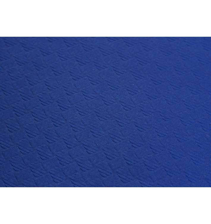 Mantel de Papel Cortado 1x1 Metro Azul 40g (400 Uds) Mantel de Papel Cortado 1x1 Metro Azul 40g (400 Uds)