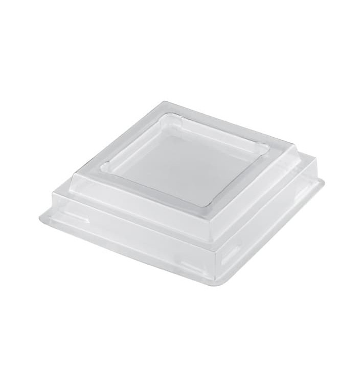 Tapa Vaso Onda Transparente PET 100ml (25 Uds) Tapa Vaso Onda Transparente PET 100ml (25 Uds)
