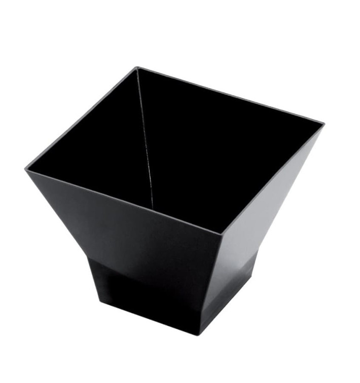 Vaso Degustacion Pagoda Negro 65ml (25 Uds) Vaso Degustacion Pagoda Negro 65ml (25 Uds)