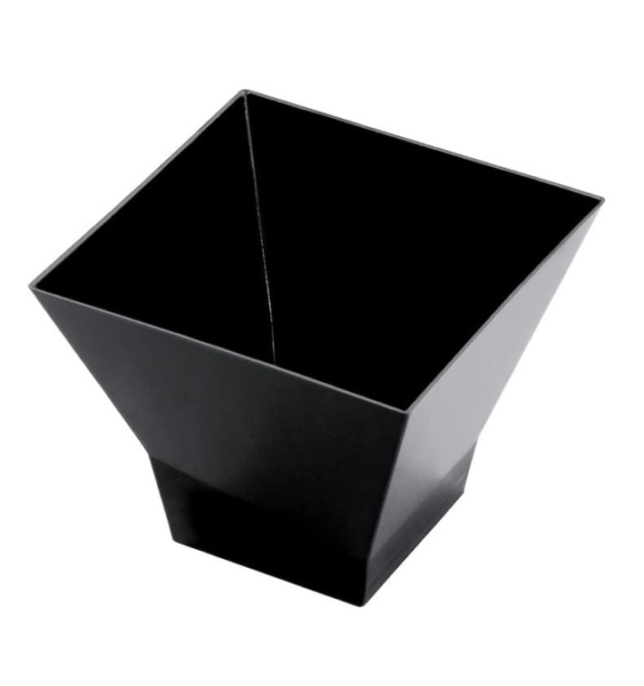 Vaso de Degustacion Pagoda Negro 90 ml (25 Uds) Vaso de Degustacion Pagoda Negro 90 ml (25 Uds)