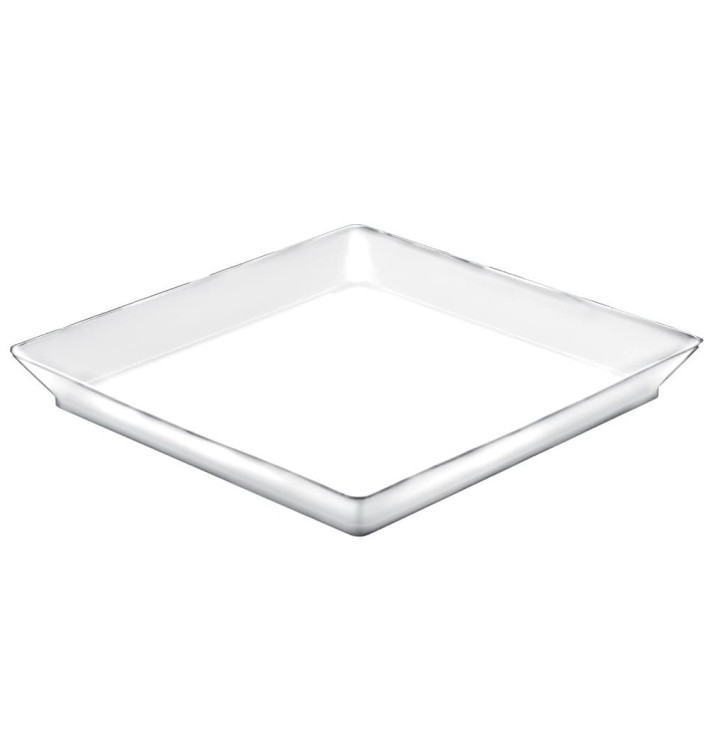 Bandeja Degustación Medium Blanco 13x13 cm (12 Uds) Bandeja Degustación Medium Blanco 13x13 cm (12 Uds)