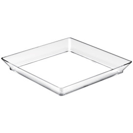 Bandeja Degustación Medium Transp. 13x13 cm (12 Uds)