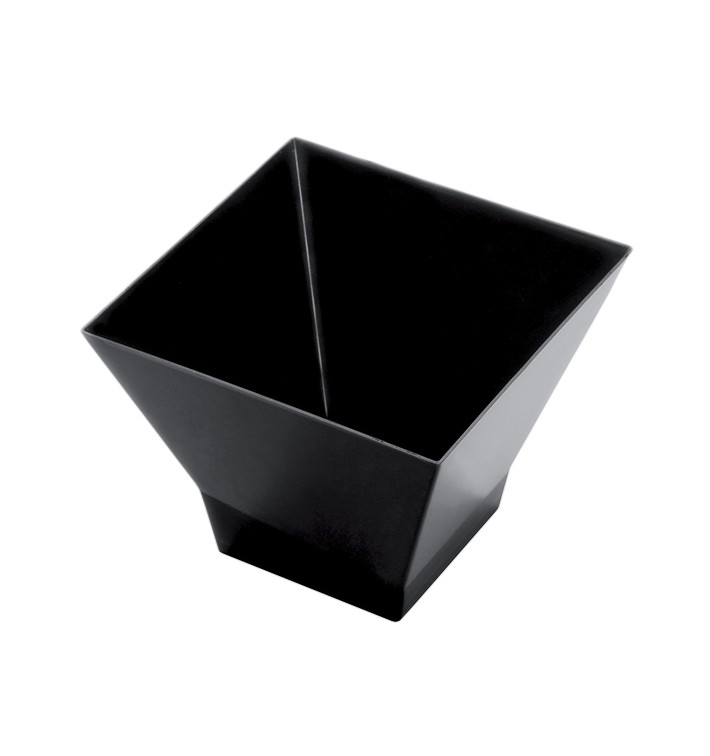 Bol Degustacion Pagoda Medium Negro 200 ml (12 Uds) Bol Degustacion Pagoda Medium Negro 200 ml (12 Uds)
