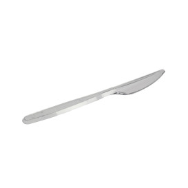 Cuchillo de Plastico PS Transparente 175mm (20 Uds)