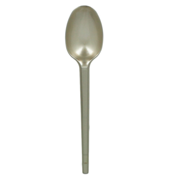 Cuchara de Plastico PS Plata 165mm (20 Uds) Cuchara de Plastico PS Plata 165mm (20 Uds)