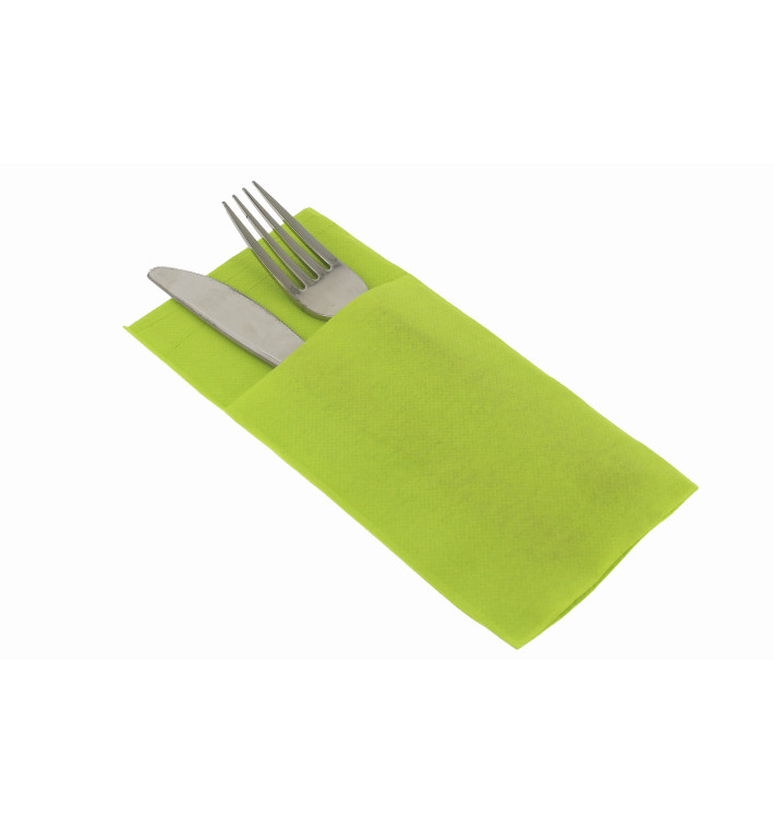 Servilleta Portacubiertos de Papel 40x40cm Negro (30 Uds) Servilleta Portacubiertos de Papel 40x40cm Negro (30 Uds)