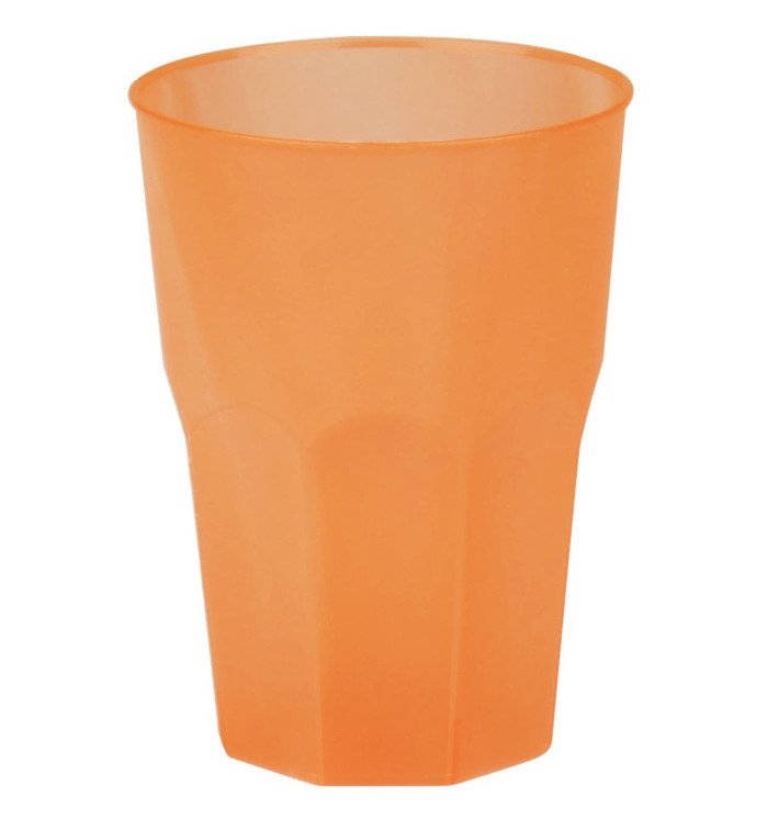 Vaso de Plastico "Frost" Naranja PP 350ml (20 Uds) Vaso de Plastico "Frost" Naranja PP 350ml (20 Uds)