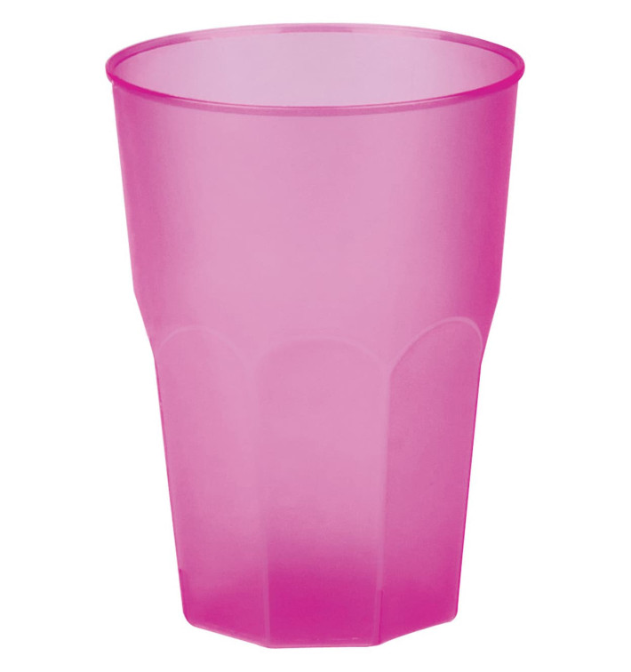 Vaso de Plastico "Frost" Fucsia PP 350ml (20 Uds) Vaso de Plastico "Frost" Fucsia PP 350ml (20 Uds)