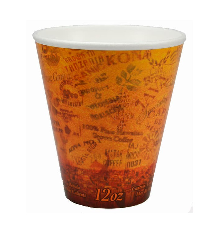 Vaso Termico Foam "Fusion" Naranja 12Oz/355ml Ø9,4cm (25 Uds) Vaso Termico Foam "Fusion" Naranja 12Oz/355ml Ø9,4cm (25 Uds)