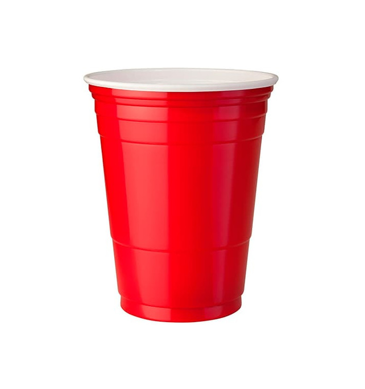 Vaso Rojo Americano para Fiestas 470ml (50 Uds) Vaso Rojo Americano para Fiestas 470ml (50 Uds)