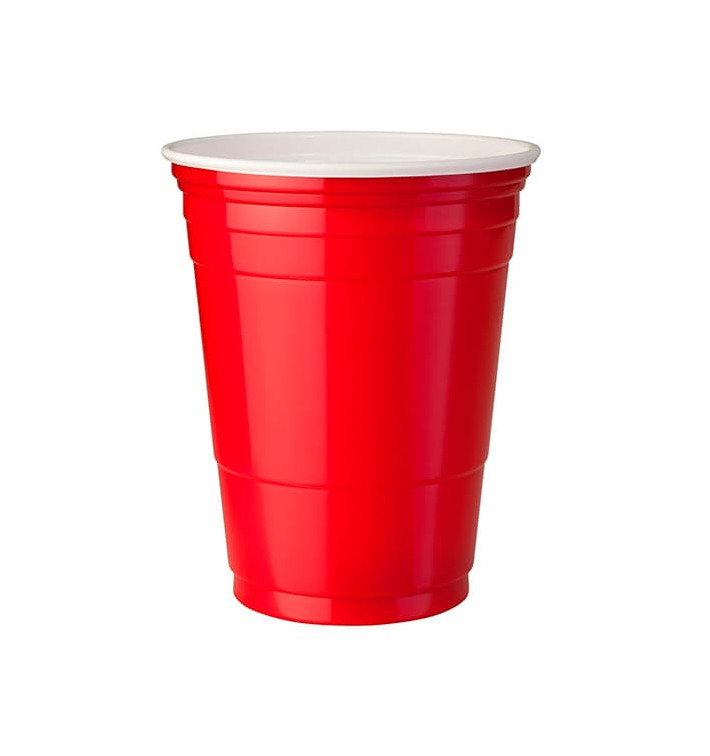 Vaso Rojo Americano para Fiestas 360ml (50 Uds) Vaso Rojo Americano para Fiestas 360ml (50 Uds)