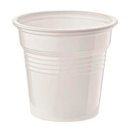 Vaso de Plastico PS Blanco 80ml Ø5,7cm (100 Uds)