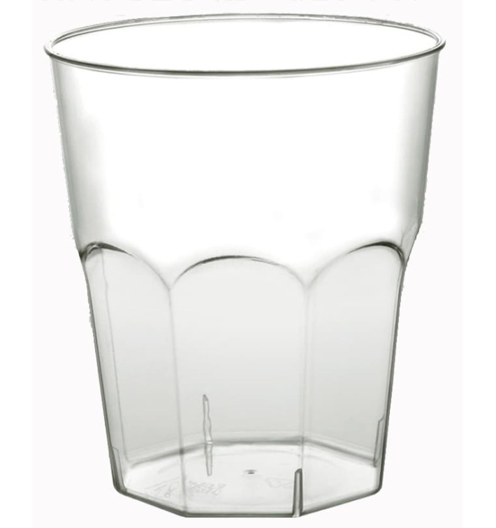 Vaso Plastico para Cocktail Transp. PS Ø73mm 220ml (50 Uds) Vaso Plastico para Cocktail Transp. PS Ø73mm 220ml (50 Uds)