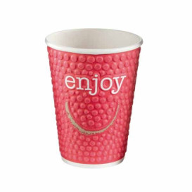 Vaso Cartón 16 Oz/495ml "Enjoy" Ø9,0cm (28 Uds)