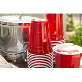 Vaso Rojo Americano para Fiestas 470ml (1000 Uds)