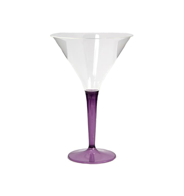 Copa de Plastico Cocktail Pie Berenjena 100 ml (6 Uds) Copa de Plastico Cocktail Pie Berenjena 100 ml (6 Uds)