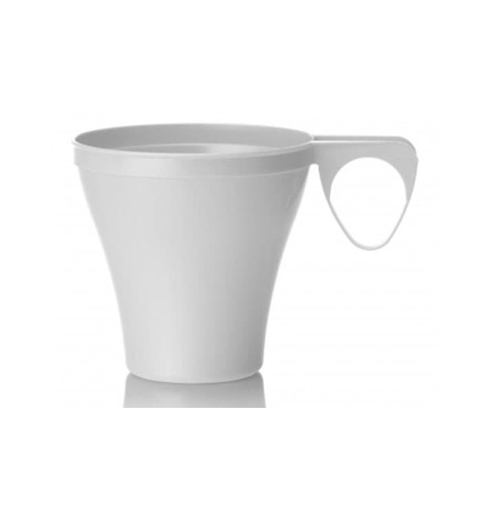 Taza de Plastico Blanca 80ml (40 Unidades) Taza de Plastico Blanca 80ml (40 Unidades)