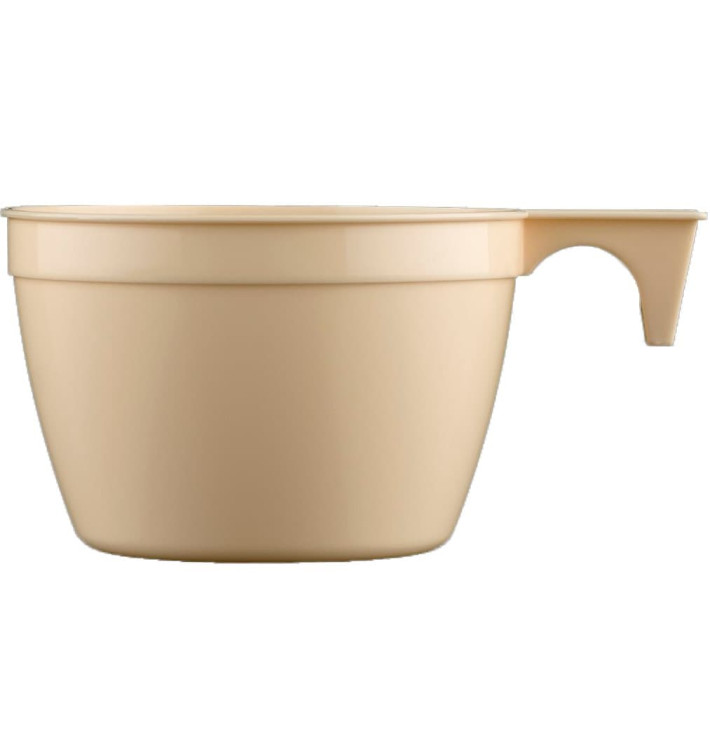 Taza de Plastico PP Cup Beige 90ml (50 Uds) Taza de Plastico PP Cup Beige 90ml (50 Uds)