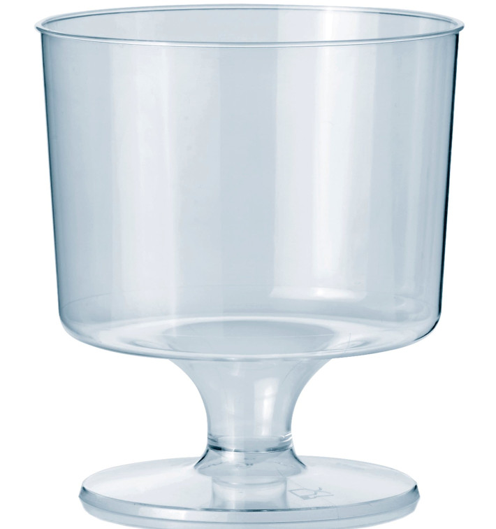 Copa con Pie de Plastico 170 ml (10 Uds) Copa con Pie de Plastico 170 ml (10 Uds)