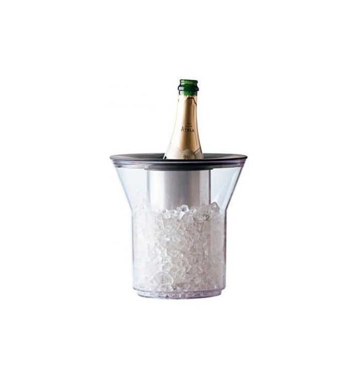 Termo de Plastico para 1 Botella Transp. PCTA (1 Ud) Termo de Plastico para 1 Botella Transp. PCTA (1 Ud)