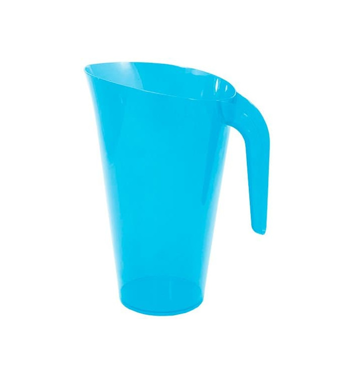 Jarra Plástico Turquesa Reutilizable 1.500 ml (1 Unidad) Jarra Plástico Turquesa Reutilizable 1.500 ml (1 Unidad)