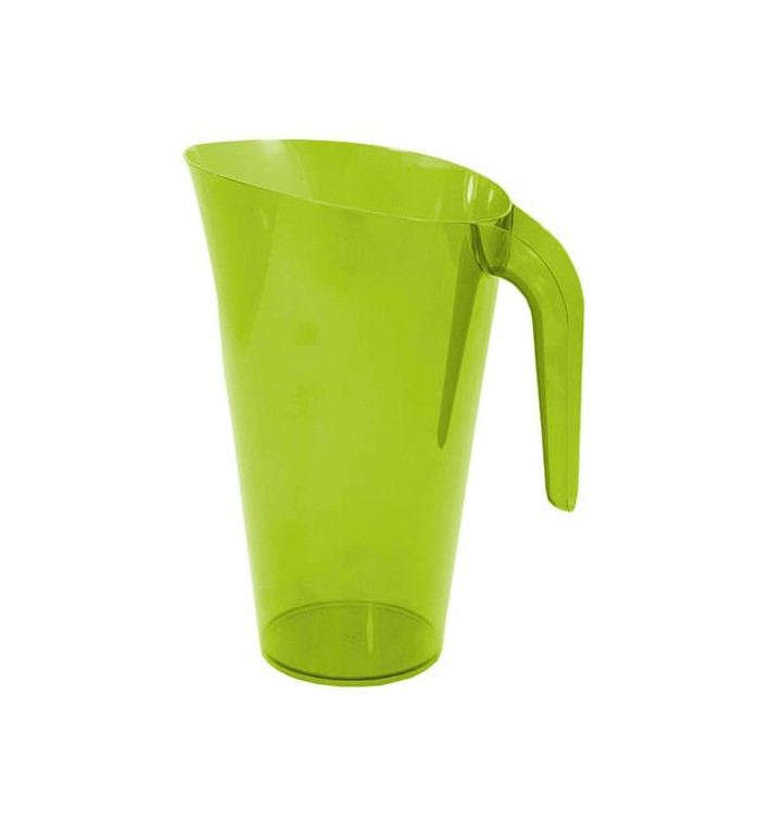Jarra Plástico Verde Reutilizable 1.500 ml (1 Unidad) Jarra Plástico Verde Reutilizable 1.500 ml (1 Unidad)