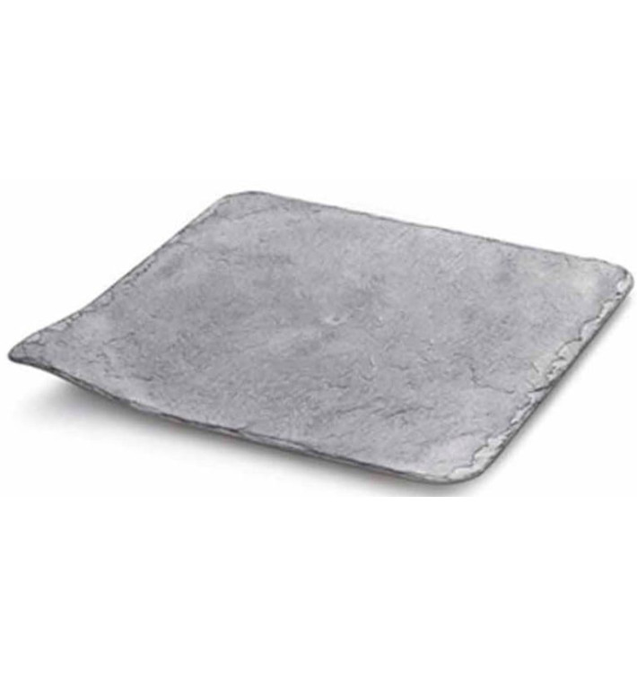 Plato Pizarra Degustación PS 20x20 cm (10 Uds) Plato Pizarra Degustación PS 20x20 cm (10 Uds)