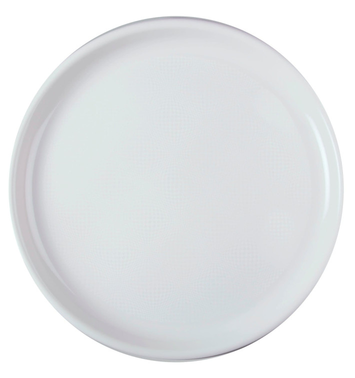 Plato de Plastico para Pizza Blanco Round PP Ø350mm (12 Uds) Plato de Plastico para Pizza Blanco Round PP Ø350mm (12 Uds)