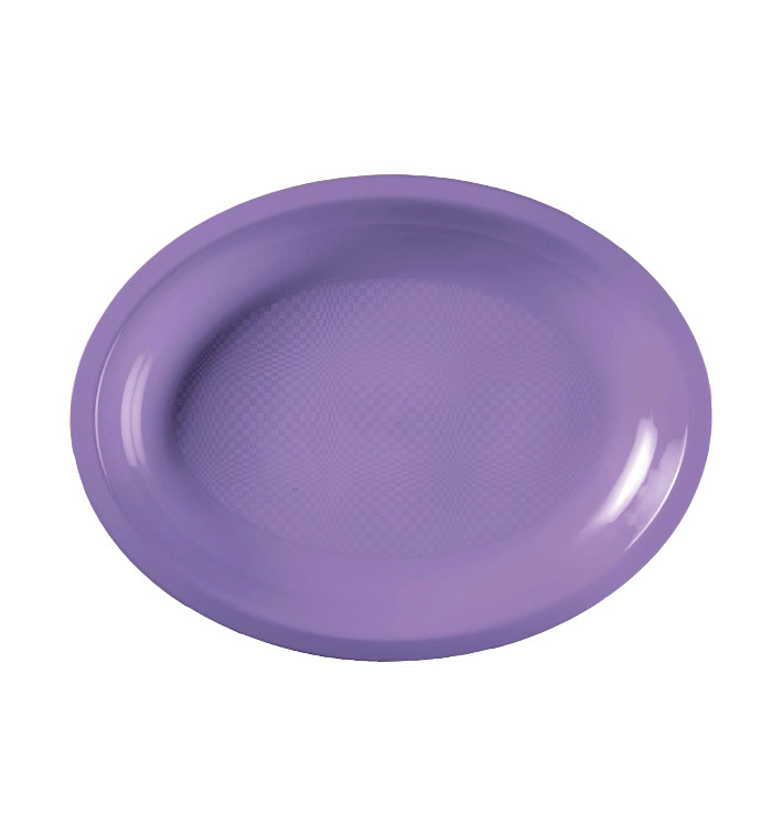 Bandeja Ovalada Lila Round PP 315x220mm (25 Uds) Bandeja Ovalada Lila Round PP 315x220mm (25 Uds)