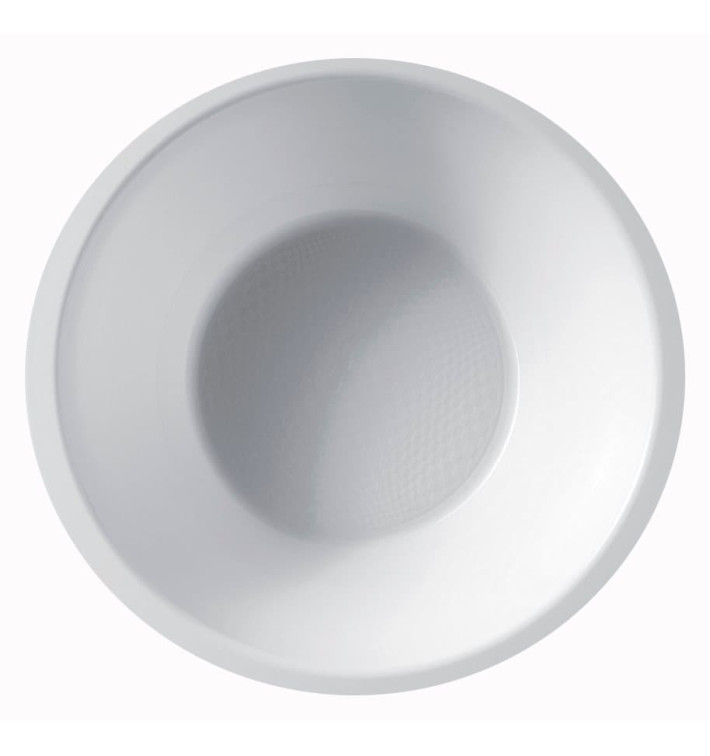 Bol de Plastico Blanco Ø155mm 450ml (50 Uds) Bol de Plastico Blanco Ø155mm 450ml (50 Uds)