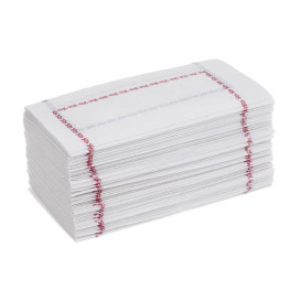 Servilleta de Papel 14x14 Zigzag Azul (250 Uds)