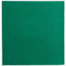 Servilleta Papel Punta Punta 25x25cm Verde (100 Uds)