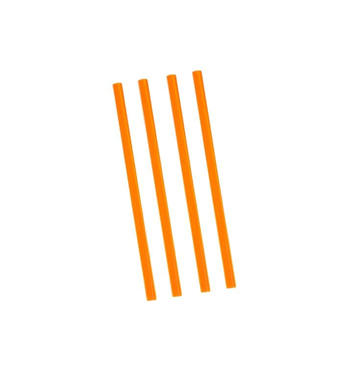 Pajita Recta Enfundada para Granizado Ø8mm 22cm (500 Uds) Pajita Recta Enfundada para Granizado Ø8mm 22cm (500 Uds)