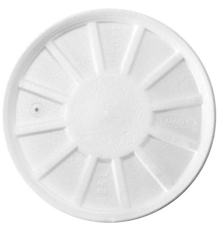 Tapa Isotérmica con Respidadero Blanca Ø11,7cm (50 Uds) Tapa Isotérmica con Respidadero Blanca Ø11,7cm (50 Uds)