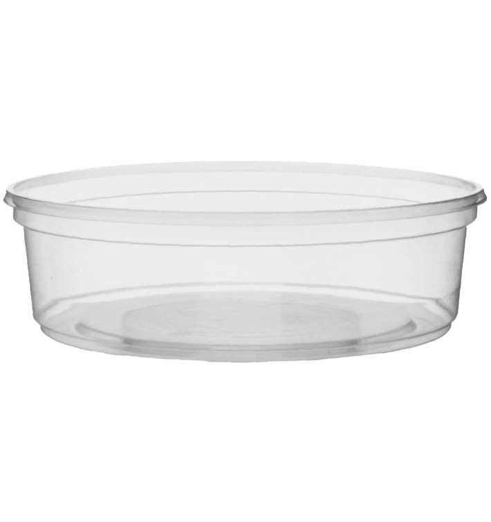 Tarrina de Plastico Transparente 125ml Ø10,5cm (50 Uds) Tarrina de Plastico Transparente 125ml Ø10,5cm (50 Uds)