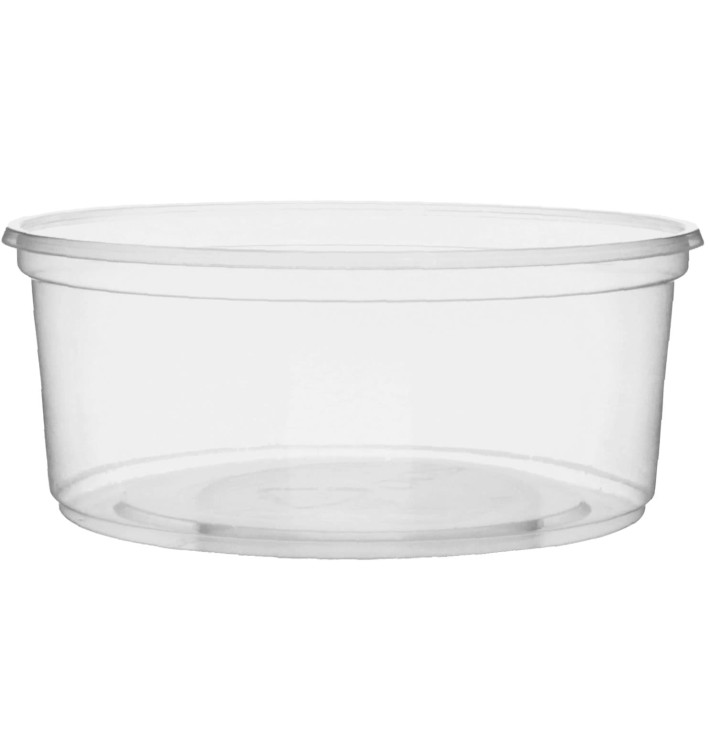 Tarrina de Plastico Transparente 200ml Ø10,5cm (50 Uds) Tarrina de Plastico Transparente 200ml Ø10,5cm (50 Uds)