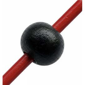 Pinchos de "Bola" de Bambu en Rojo y Negro 120mm (5000 Uds)