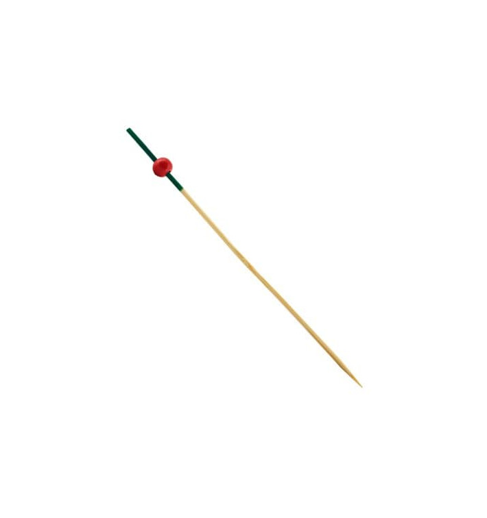 Pinchos de Bambu "Portugal" Verde y Rojo 120mm (200 Uds) Pinchos de Bambu "Portugal" Verde y Rojo 120mm (200 Uds)