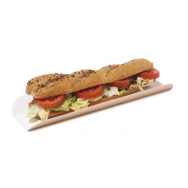 Bandeja Para Bocadillo Kraft 30x6,1x3,2 (25  Uds)