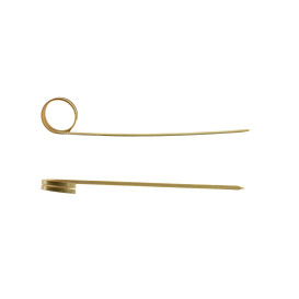 Pincho de Bambu con Asa Rizada 90mm (200 Uds)