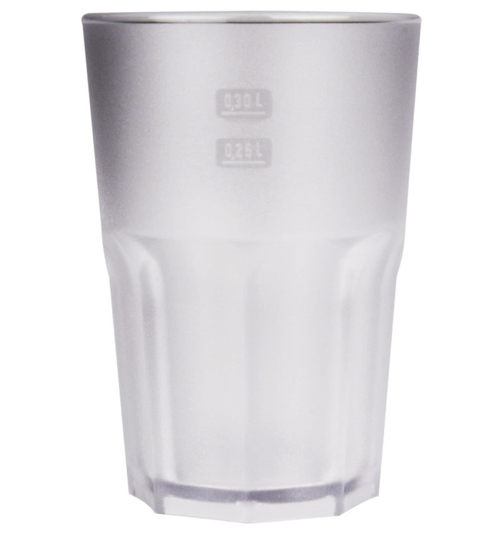 Vaso Reutilizable SAN Frost Transparente 400 ml (5 Uds)